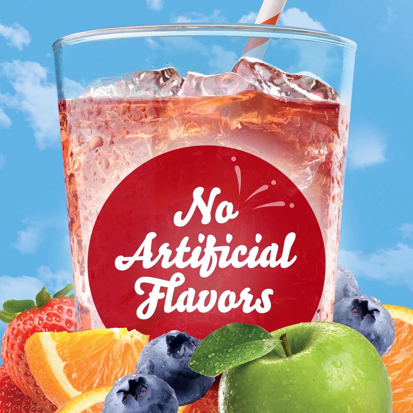 Crystal Light Sugar-Free Berry Sangria Zero Calories Liquid Water Enhancer 1 Count 1.62 fl oz