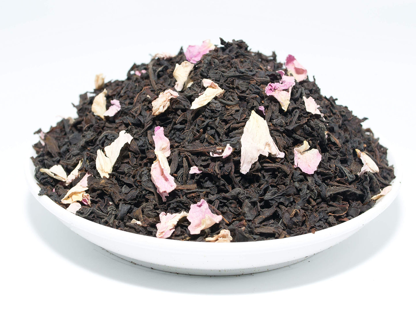 Pantenger Rose Black Tea. 20 Pyramid Bags. Organic Ceylon Op Tea And Rose Petals From Morocco.
