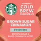 Starbucks Cold Brew Coffee Concentrate, Limited Edition Sweetened Brown Sugar Cinnamon, 100% Arabica, Multi-Serve Bottle (32 Fl Oz)