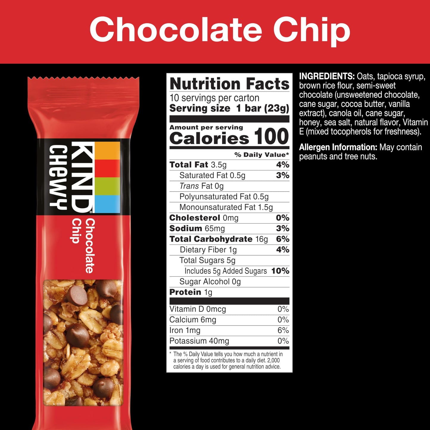 Kind Granola Chewy Bar, Variety Pack, Gluten Free, 20 Count (Pack Of 4)