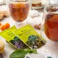 Acorus Enhanced Tea Set - Natural Herbal Tea Variety Pack, Gift Set Of 6 Different Teas, 60 Bags Individually Wrapped, Herbal Sampler Box