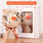 Jtoder Preserved Flower Bouquet, Long Lasting Pink Roses, Model JTO-994