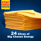 Kraft Deli Deluxe American Cheese Slices, 16 oz Pack, 24 Slices