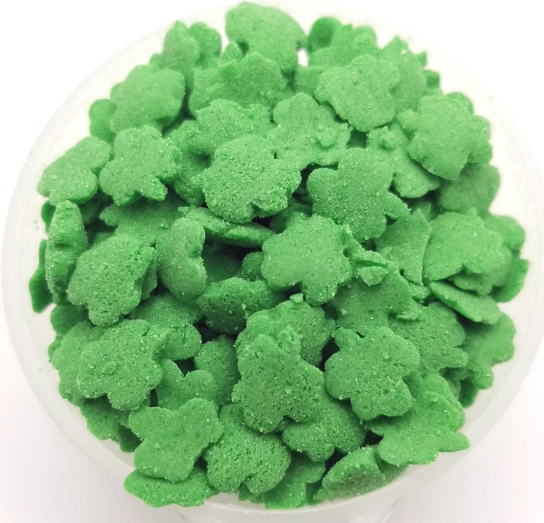 NCS St. Patricks Day Green Shamrock Edible Sprinkles, 8 ounces - Great for Cupcakes, Cookies, Cakes, Cakes Pops
