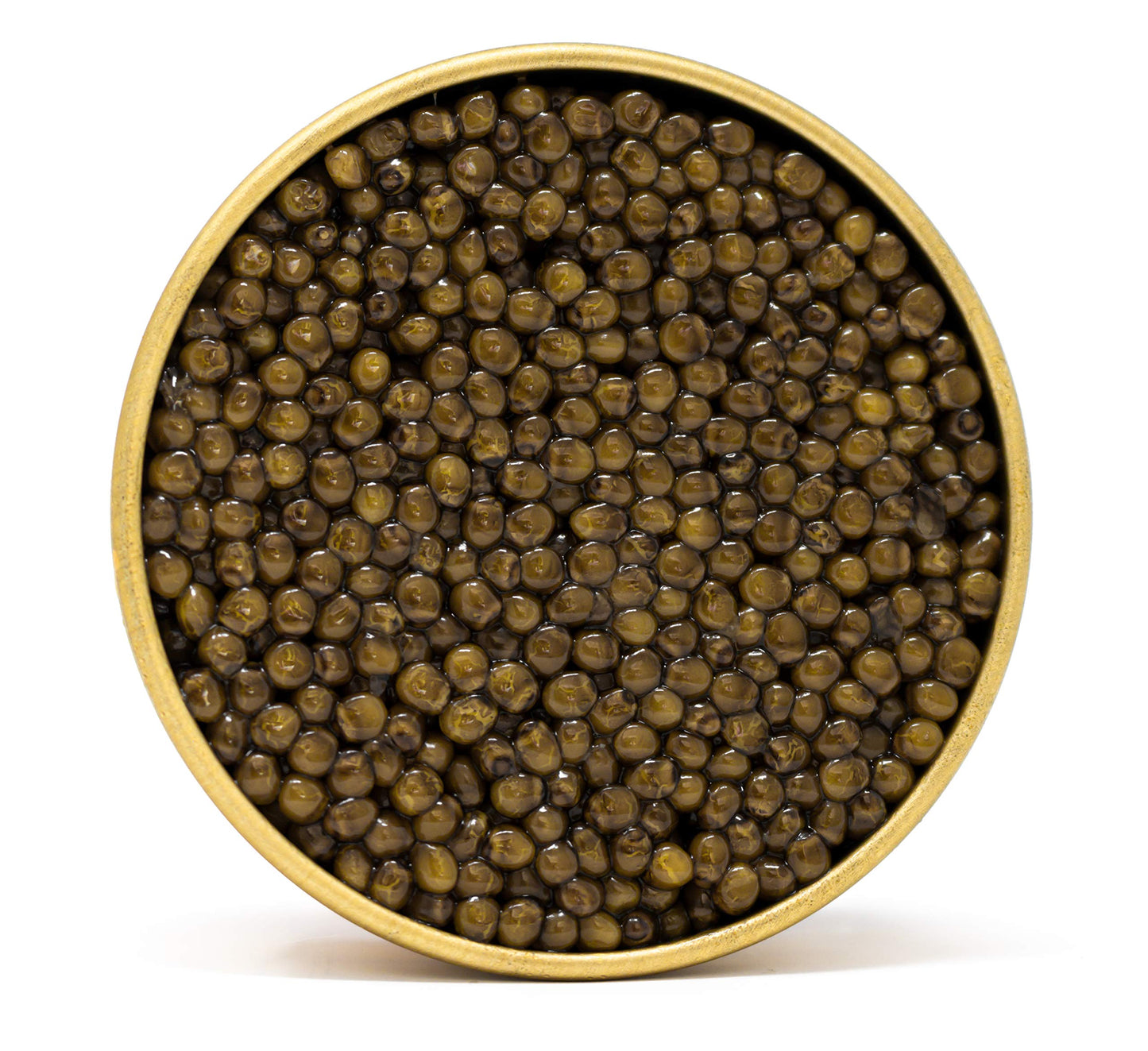 Kaluga Hybrid Caviar Premium Grade A Sturgeon Roe 2oz tin Mother of Pearl Spoon included