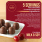 Queen Anne Milk Chocolate Covered Cordial Cherries | 6.6 Oz | 10 Piece Gift Box | Whole Maraschino Cherry Creamy Filled Liquid C