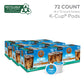 The Original Donut Shop Iced Duos Cookies + Caramel Coffee, Keurig Single Serve K-Cup Pods, 72 Count