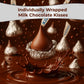 Mindys Goodies Milk Chocolate Kisses, 5LB Individually Wrapped Candy for Parties and Gift Baskets