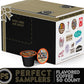 Perfect Samplers Flavored Single Serve Cups, Variety Pack Sampler, 50 Count for Keurig K Cup malt-inspired
