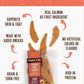 Waggin Train Salmon Jerky Tenders for Skin & Coat Support, Grain-Free High-Protein Jerky Dog Treats, 36-oz Bag