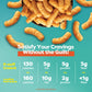 P-Nuff Peanut Butter Puffs - Healthy Vegan Snacks, Low Calorie, High Protein, 4 Oz Bag (Pack of 6)