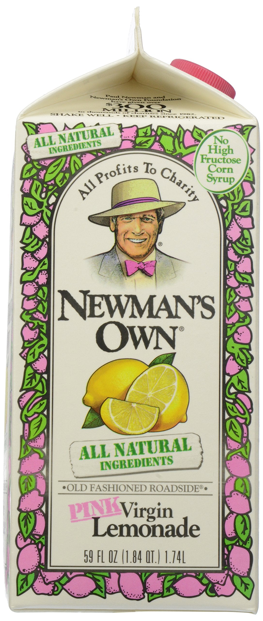 Newmans Own, Virgin Pink Lemonade, 59 oz