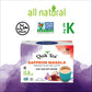 Quiktea Saffron Masala Chai Tea Latte - 10 Count Single Box - Non Gmo All Natural Wellness Comfort Tea (Regular)