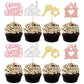 24Pcs Sweet Home Cupcake Toppers Multi Glitter Welcome Home Cupcake Picks Key Lock Housewarming Cupcake Toppers New Home Theme P