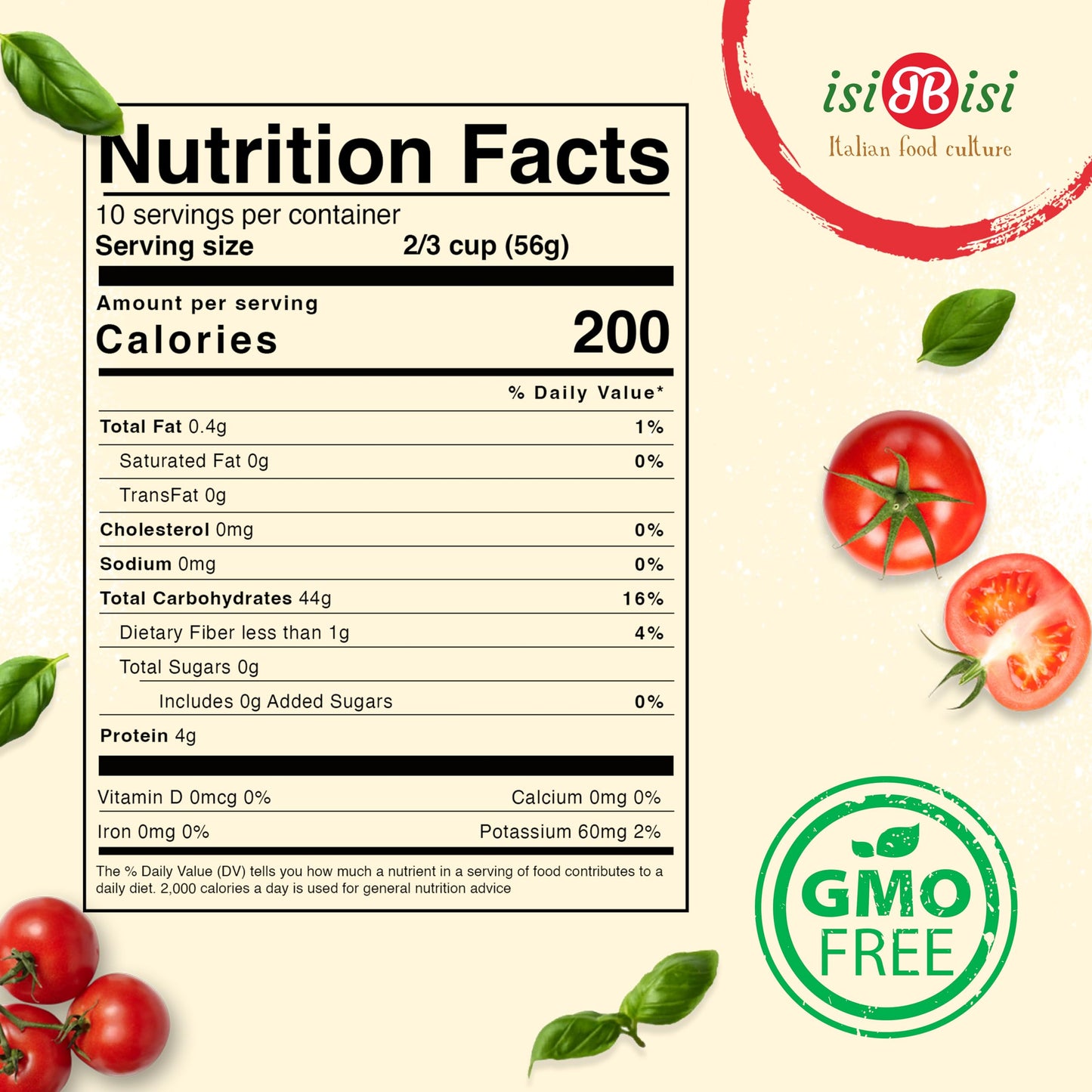 isiBisi Gluten-Free Baby Mafalda Pasta - Mini Lasagna Noodles Made With Corn and Rice Flour - Vegan, Non-GMO, Made in Italy (8 o