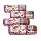S. Rosens Cocktail Rye Bread - Pumpernickel, Case of 4 Loaves