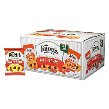 KITMOUS Premium Berry Jam Shortbread Cookies, 2 oz Pack, Model TS0417-A700ML-M1345, 36/Carton