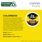 Chock Full O'Nuts Colombian Coffee, Compatible With K-Cup Pods, 12 Ct (Pack Of 6)