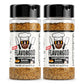 Everything Bagel Seasoning Mix By Flavor God, Pack Of 2 - Enhanced All Natural & Healthy Spice Blend For Bagels, Chicken, & Eggs - Kosher, Gluten-Free & No Msg - Great Flavor Spices And Seasoning Gift