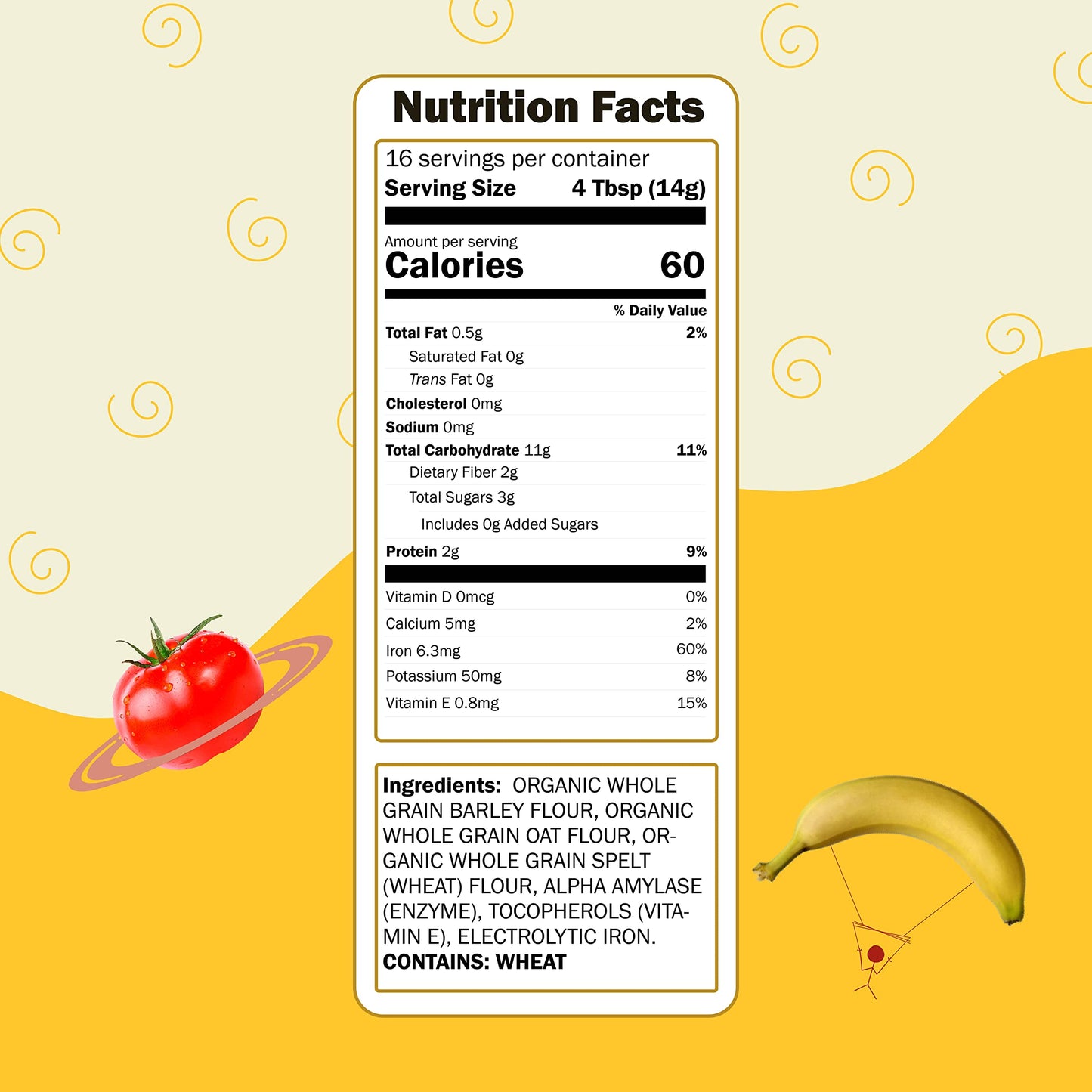 Earths Best Organic Baby Food, Organic Whole Grain Multi-Grain Baby Cereal, Non-Gmo, Easily Digestible And Iron Fortified Baby Food, 8 Oz Box (Pack Of 12)