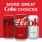 Coca-Cola Classic Soda, 12 fl oz Cans, 24 Pack, Rich Brown, Model 049000012781