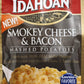 Idahoan Smokey Cheese & Bacon Mashed Instant Potato Mix Flakes, 4 oz, 3 Pack