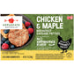Applegate, Natural Chicken & Maple Breakfast Sausage Patties, 7 oz (Frozen)
