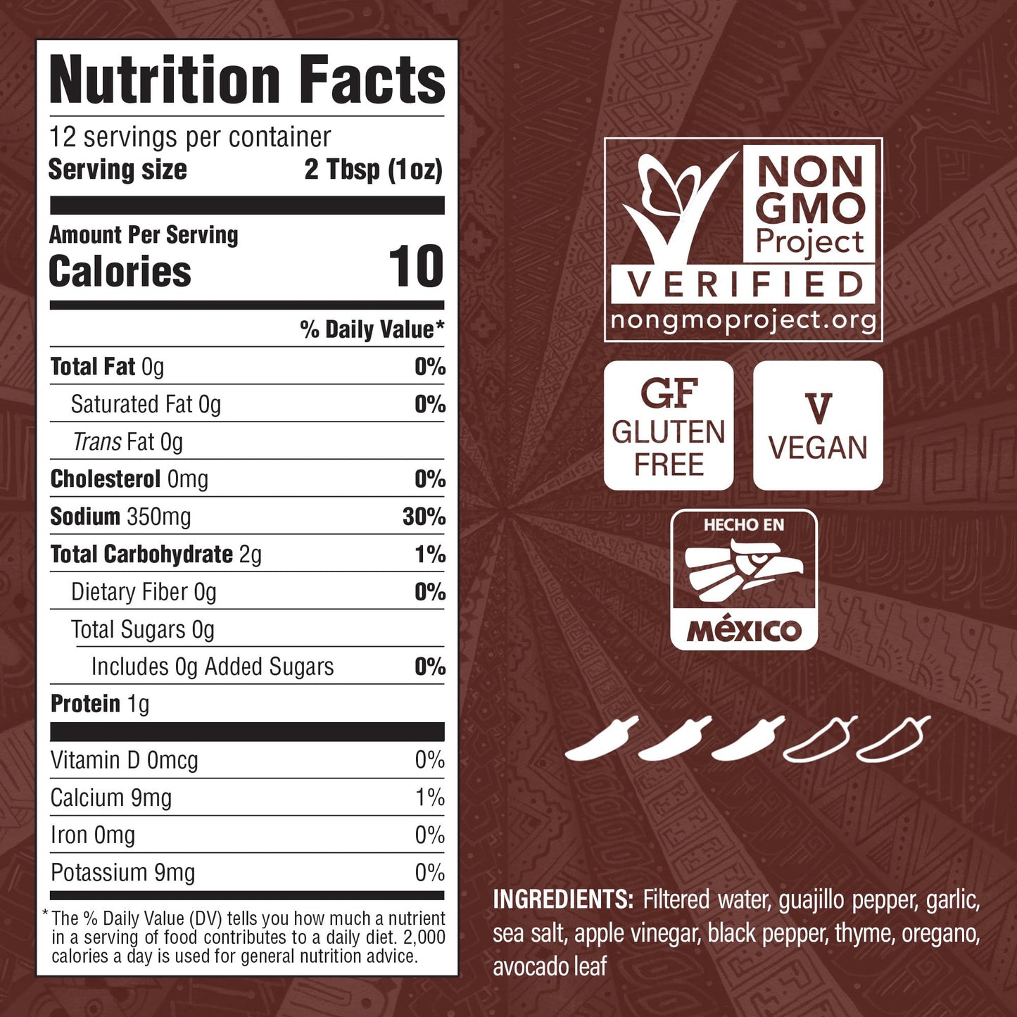 Ya Oaxaca - Barbacoa Adobo Marinade - Rich & Complex Flavor - Made With Chile Guajillo & Avocado Leaf - Brush On Chicken, Beef, Pork, Or Veggies - Vegan, Non-Gmo, Gluten Free - 12Oz