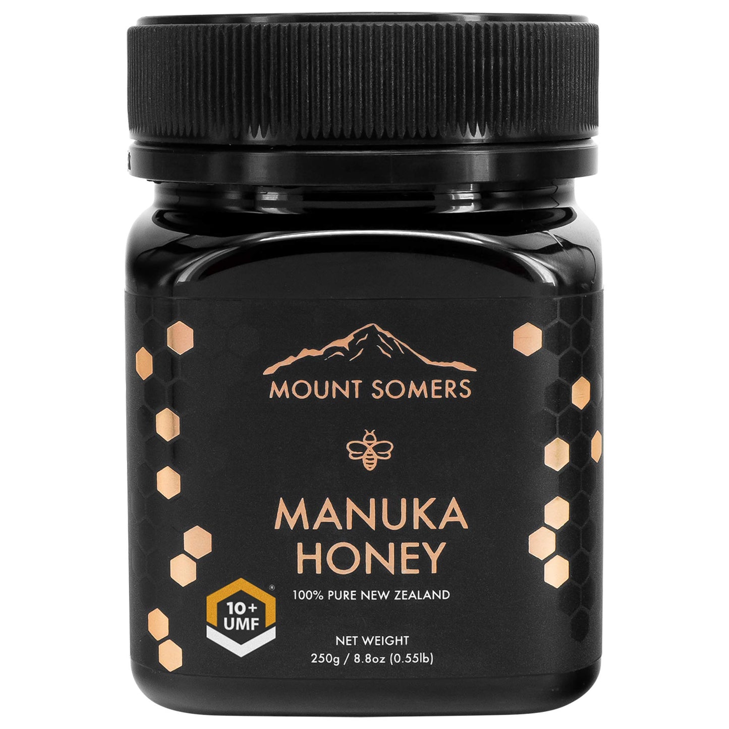 Mount Somers Premium Manuka Honey Mgo 263+ / Umf 10+ - 100% Pure Non Gmo New Zealand Manuka Honey - Genuine Natural Superfood -