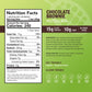 Amrita Chocolate Brownie Vegan Protein Bars - 15g Plant Based Protein, Gluten Free, 12 Count Pack