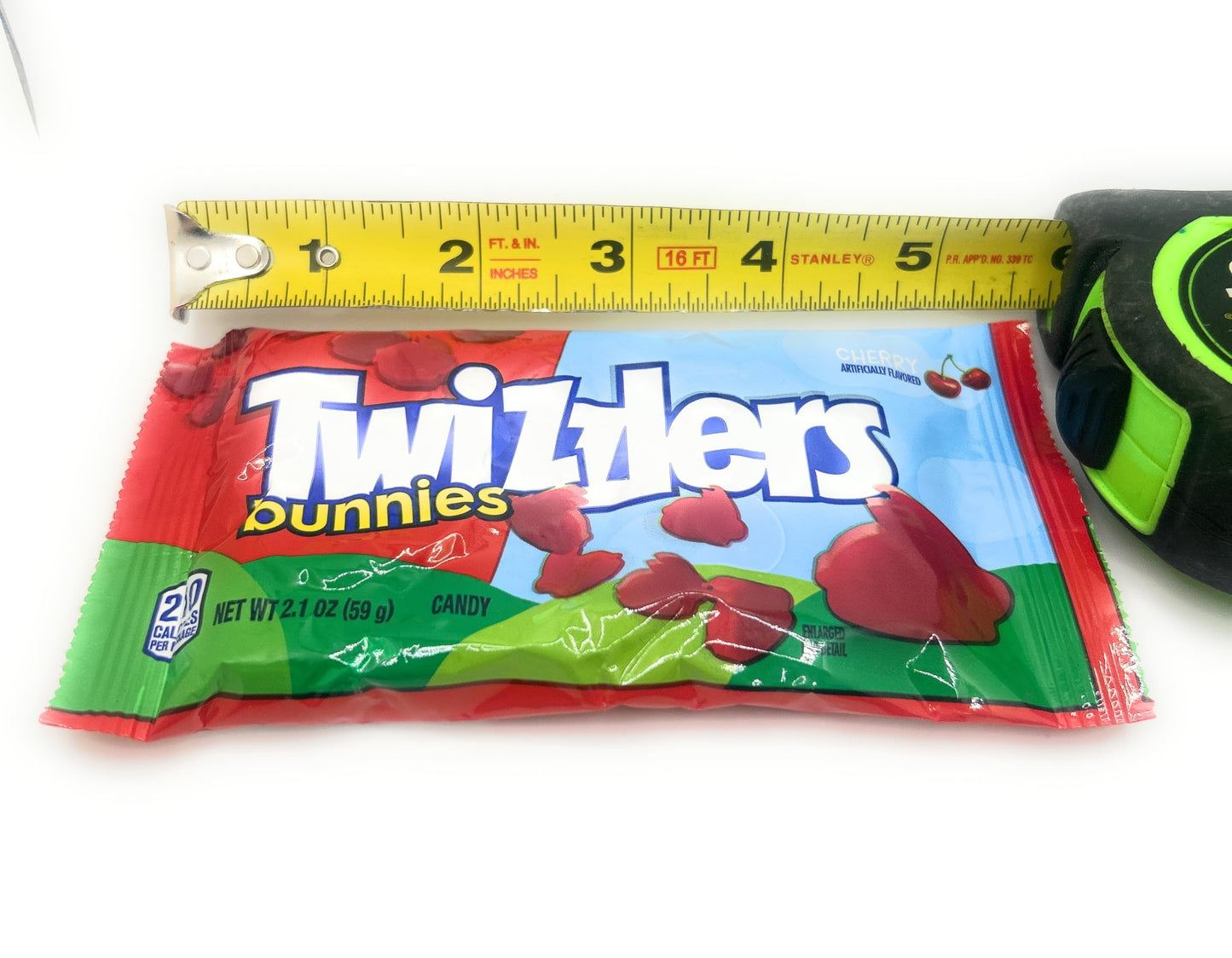 Twizzlers Cherry Bunnies Gummy Candy 2.1Oz - 3 Bags