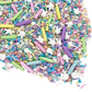 Sprinkles | Easter Sprinkles | 8 Ounces | Pastel Sprinkles | Cake Sprinkles | Spring Sprinkles | Manvscakes, Yellow, Blue, Red ,