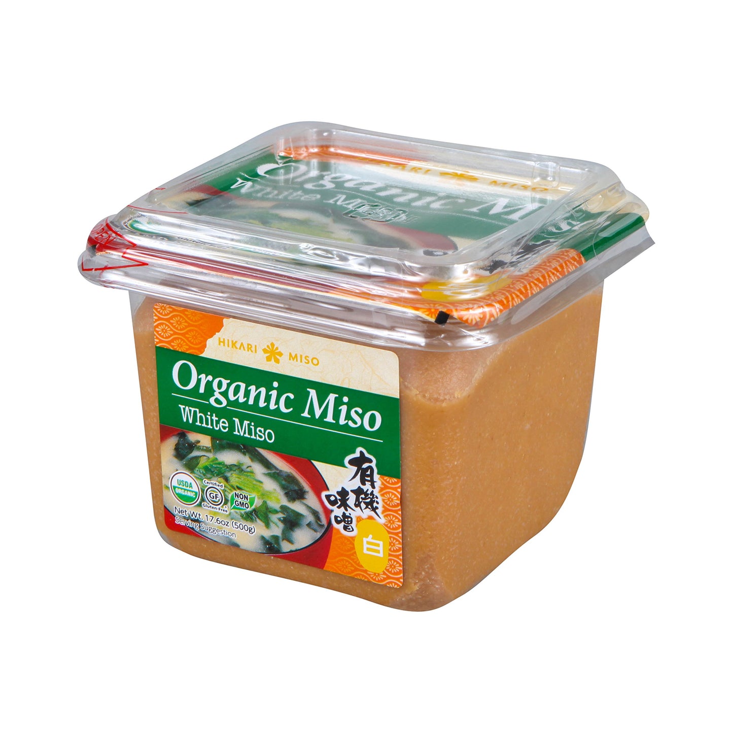 Hikari Organic Miso Paste, White, 17.6 oz