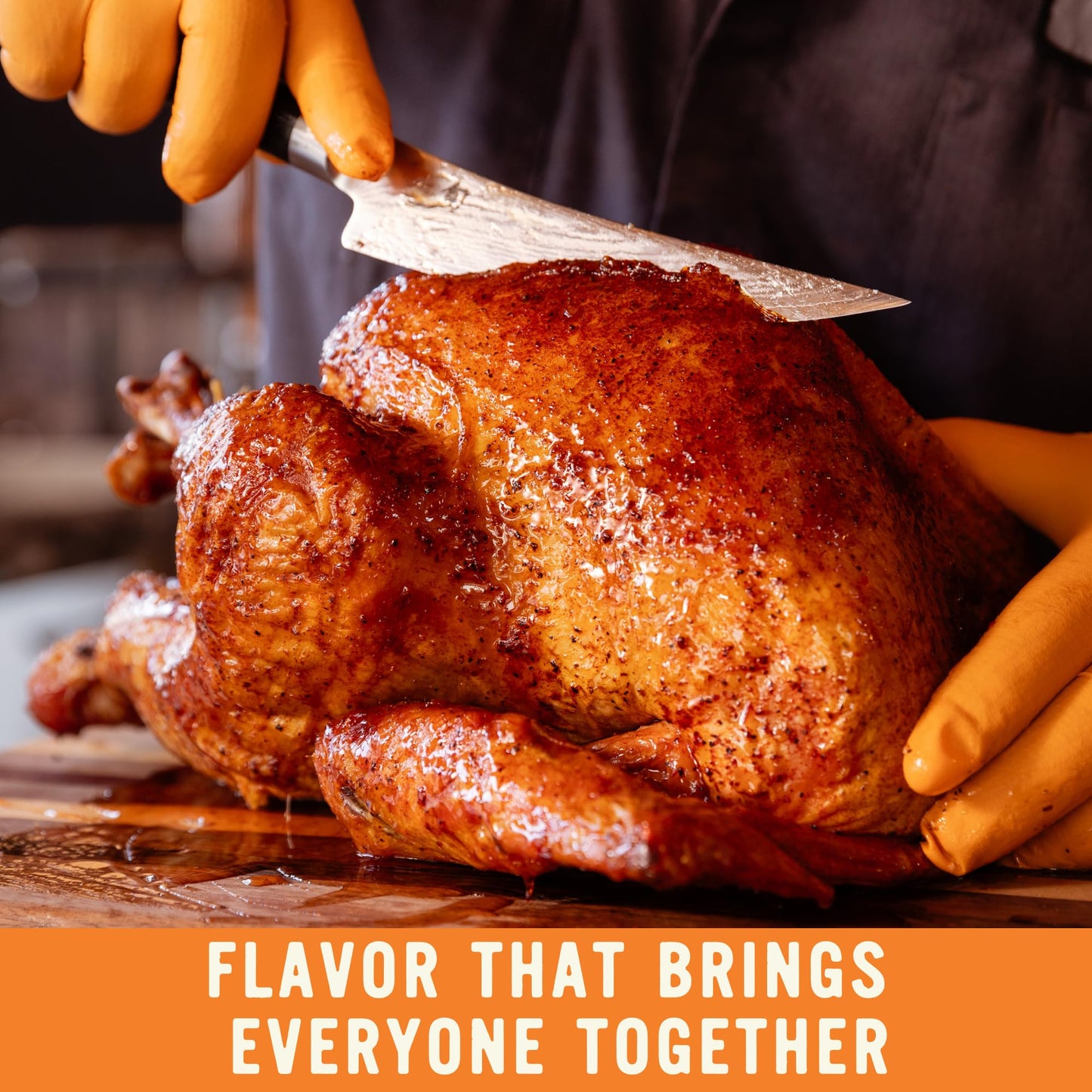 Kosmos Q Ultimate Turkey Brine Kit With Brine and Brining Bag  Dirty Bird Rub  Cherry Apple Habanero BBQ Glaze  Gravy and Stuffing Bags  & Recipe Card  Full Set for Cooking or smoky aroma Holiday Meals