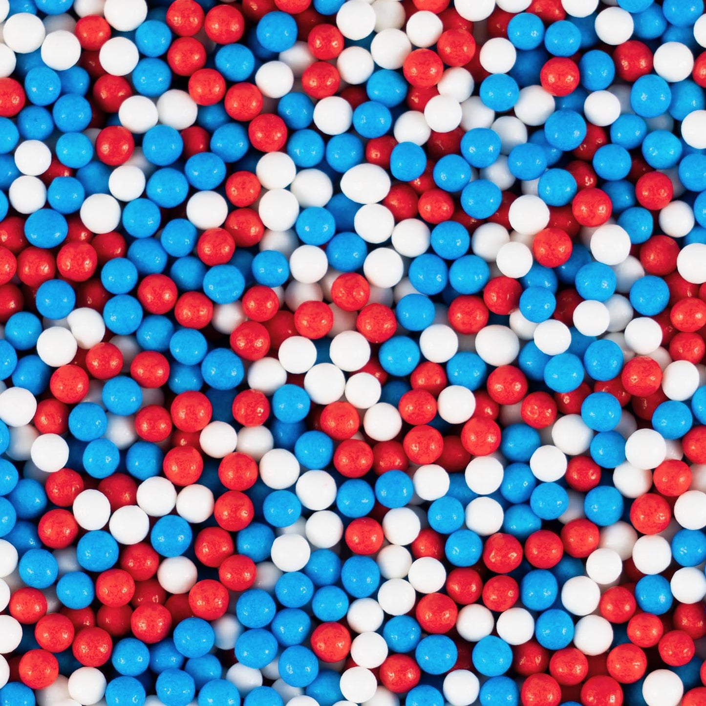 Patriotic Sprinkles For Cake Decorating 7 Ounce Edible Red White And Blue Nonpareils Sprinkles For Cookies, Ice Cream, Cupcake T