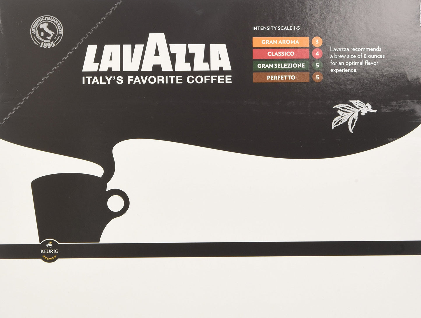 Lavazza Classico K-Cup Pods for Keurig malt-inspired, 88 Count, Pack of 1