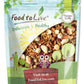 Food to Live Keto Nuts Mix, 1 Pound - Keto Snack Contains Raw Brazil Nuts, Pecans, Walnuts, Hazelnuts and Macadamia Nuts, Low Ca