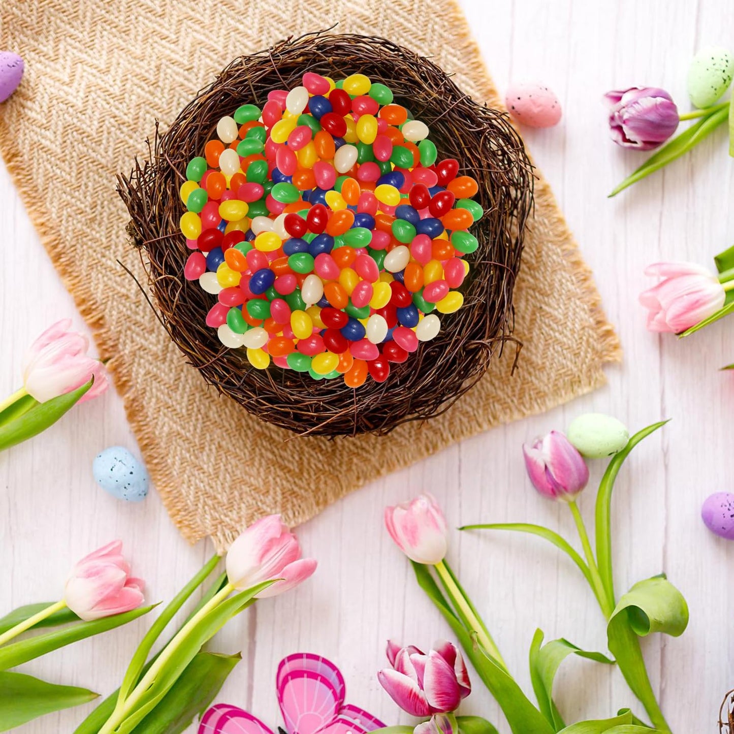 Classic Jelly Beans Variety - Assorted Flavored Sweet & Chewy Jellybean Candy For Easter Egg Hunts, Baskets, Party Favors, & Sna