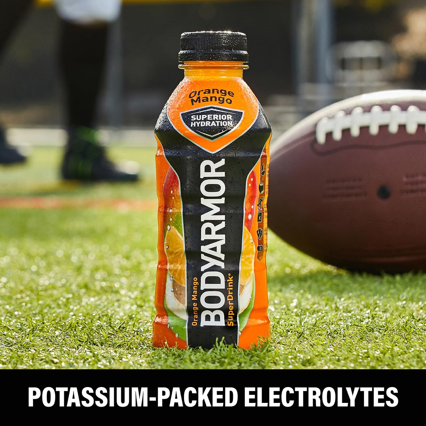 BODYARMOR Sports Drink Sports Beverage, Orange Mango, Coconut Water Hydration, Natural Flavors With Vitamins, Potassium-Packed E