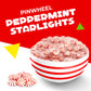 Peppermint Pinwheel Starlight Mints Hard Candy (1 Pound Bag - Approx. 90 Count)