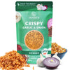 Homtiem Crispy Garlic & Onion : Sichuan 3.5 Oz., Versatile Seasoning, All-Natural, Non-GMO, Vegan & Gluten-Free, Ready-to-Use, K