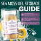 TrueSeaMoss Sea Moss Gel - Made in USA - Wildcrafted Seamoss  Fruits & Jarred Vegetables - Passion Fruit  Pack of 2 (Labels may Vary)