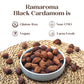 Ramaroma Black Cardamom Pods (Kali Elachi) Whole Indian Spice 3oz (85g) All Natural | Vegan | Gluten Friendly | NON-GMO | Smokey