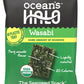 Oceans Halo Wasabi Seaweed Snack, Green, 0.14 Ounce (Pack of 20)