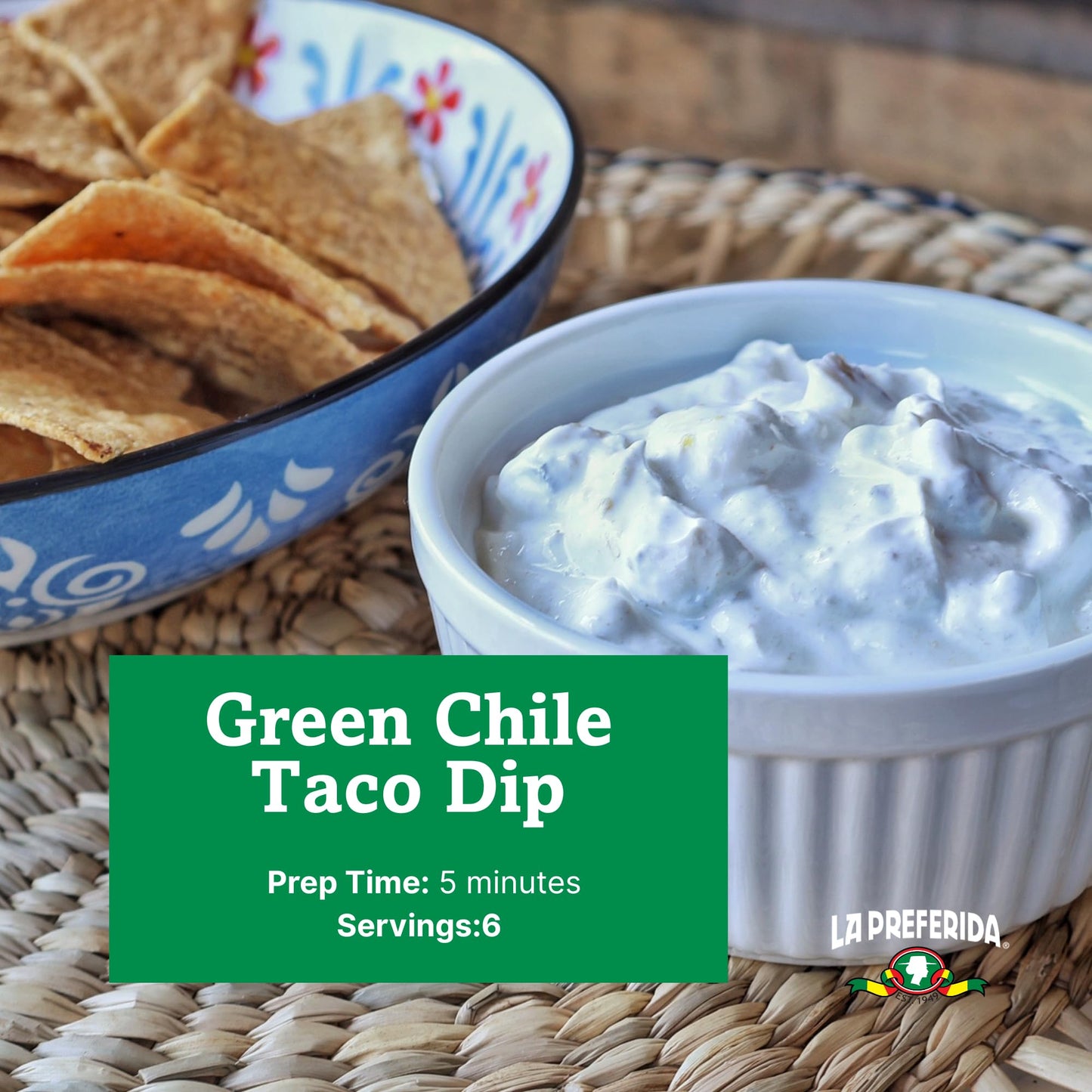 La Preferida Organic Diced Green Chile Peppers Fire-Roasted & Peeled - Perfect for Tacos, Casseroles & Nachos, 4oz. (Pack of 12)