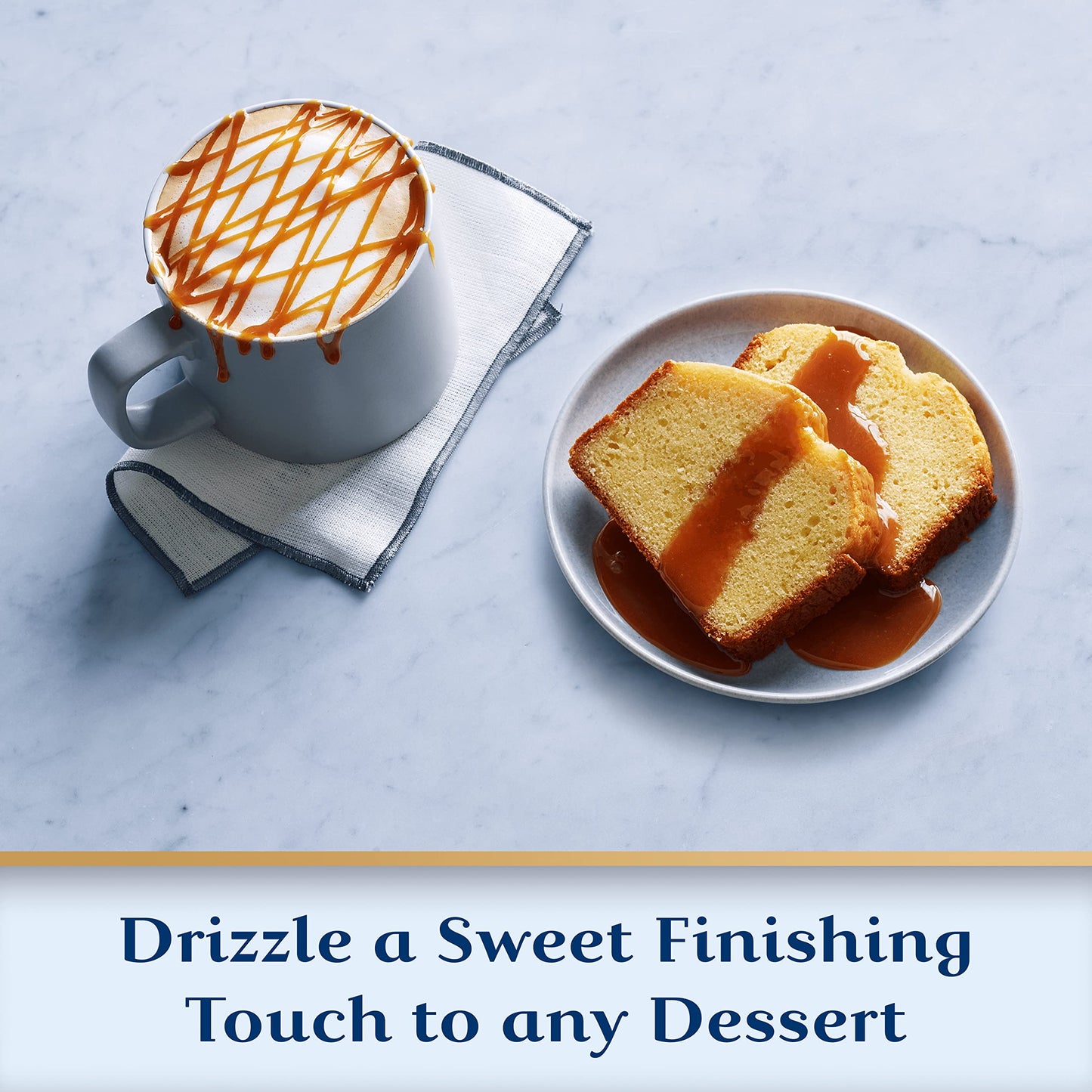 Ghirardelli Caramel Sauce, Premium, 16 Ounce, Ideal for Desserts and Beverages