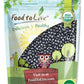 Food to Live Organic Black Beans, Non-GMO, Vegan, 16 Ounce, Bulk, Great Source of Plant-Based Protein and Fiber