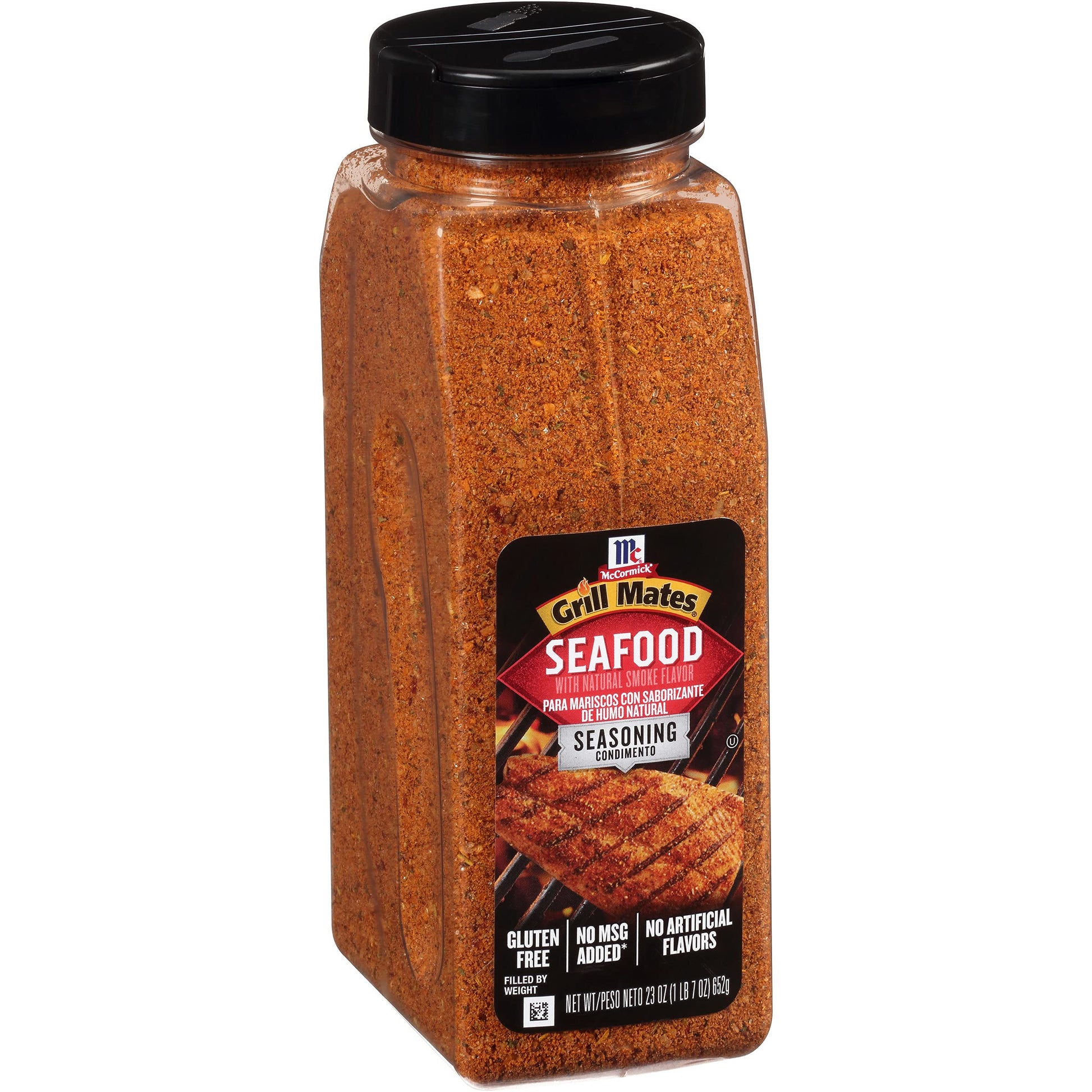 McCormick Grill Mates Seafood Seasoning, 23 oz, Brown, Enhances Flavor of Seafood, Beef, Poultry, Vegetables