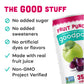 Goodpop Just Juice & Sparkling Water - 24 pack - 7.5OZ - Fruit Punch