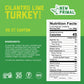 New Primal Cilantro Lime Turkey Sticks, Keto, Gluten Free Healthy Snacks for Adults, Sugar Free Low Carb High Protein, Paleo Who